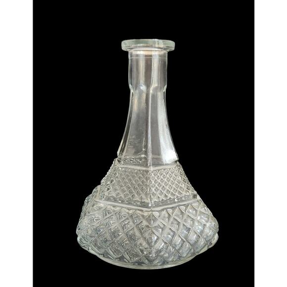 Anchor Hocking Other - Wexford  9" Crystal Genie Type Vintage Decanter Anchor Hocking No Stopper
